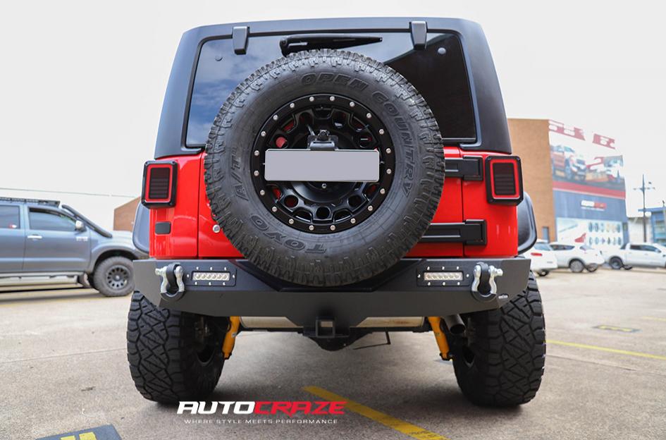 JEEP WRANGLER HOLESHOT XD SATIN BLACK